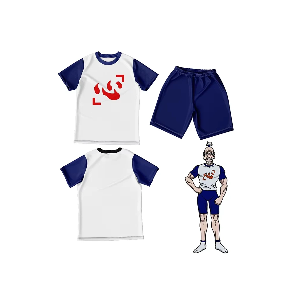 Men'S Fashion X - Completo Estivo da Uomo con Stampa