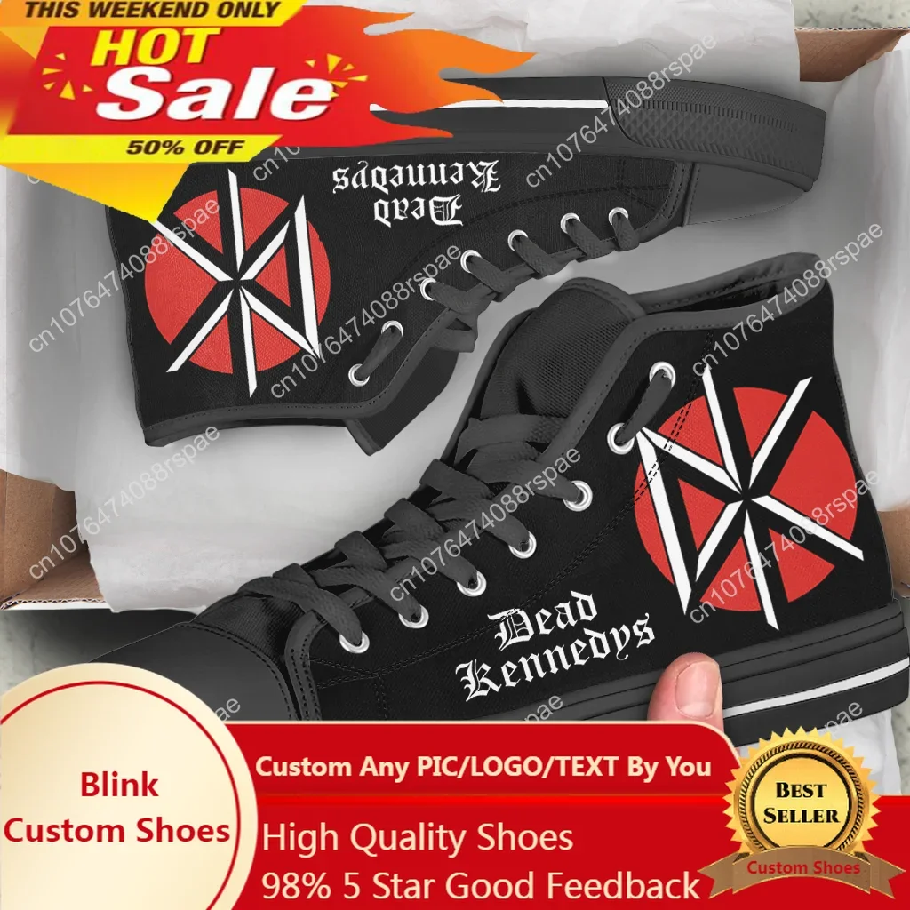 Men'S Fashion Videos - Dead Kennedys Uomo Donna Scarpe di