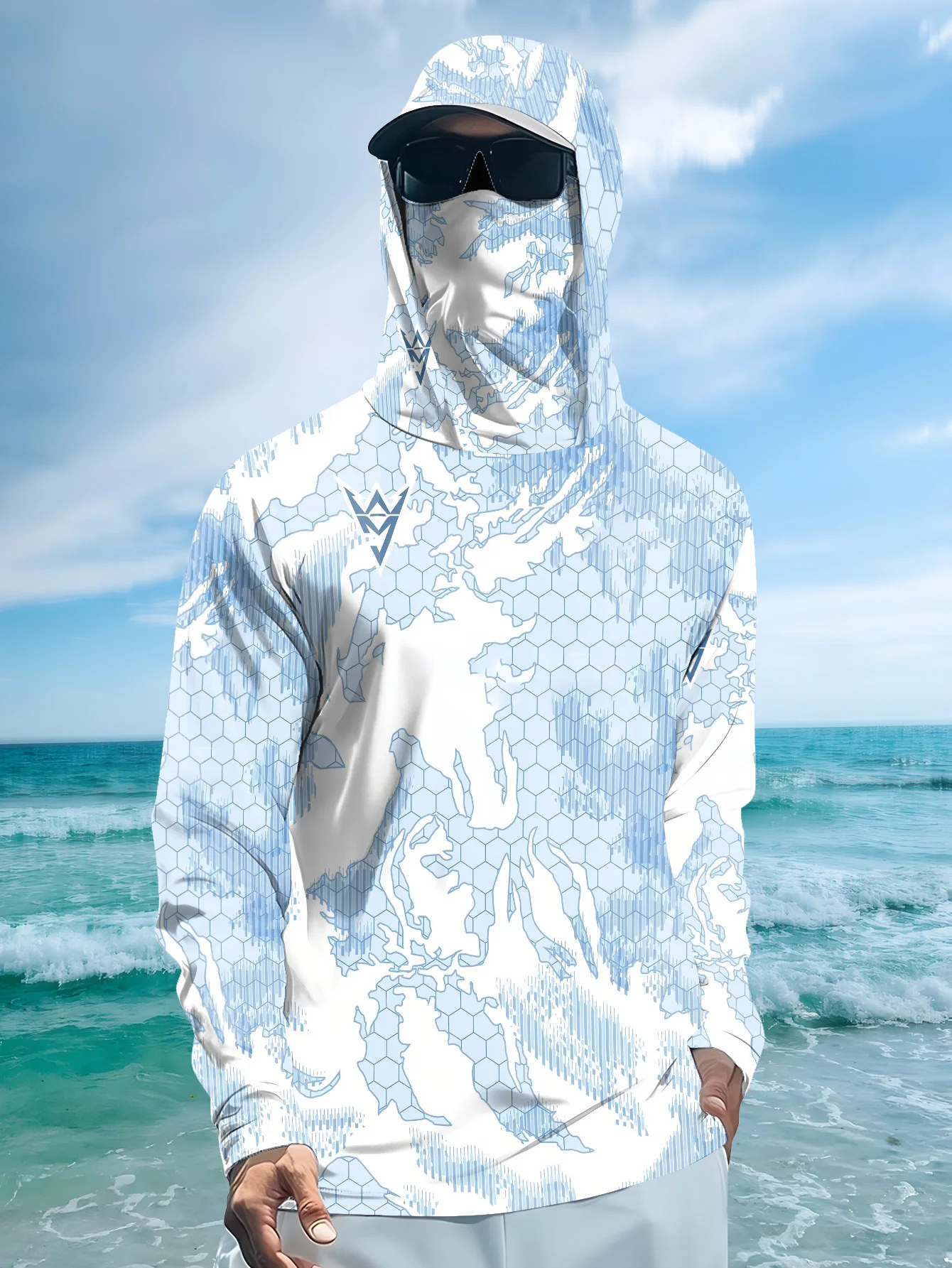 Mens Fashion Summer - Nuovo Modello 2026: Camicia da Pesca