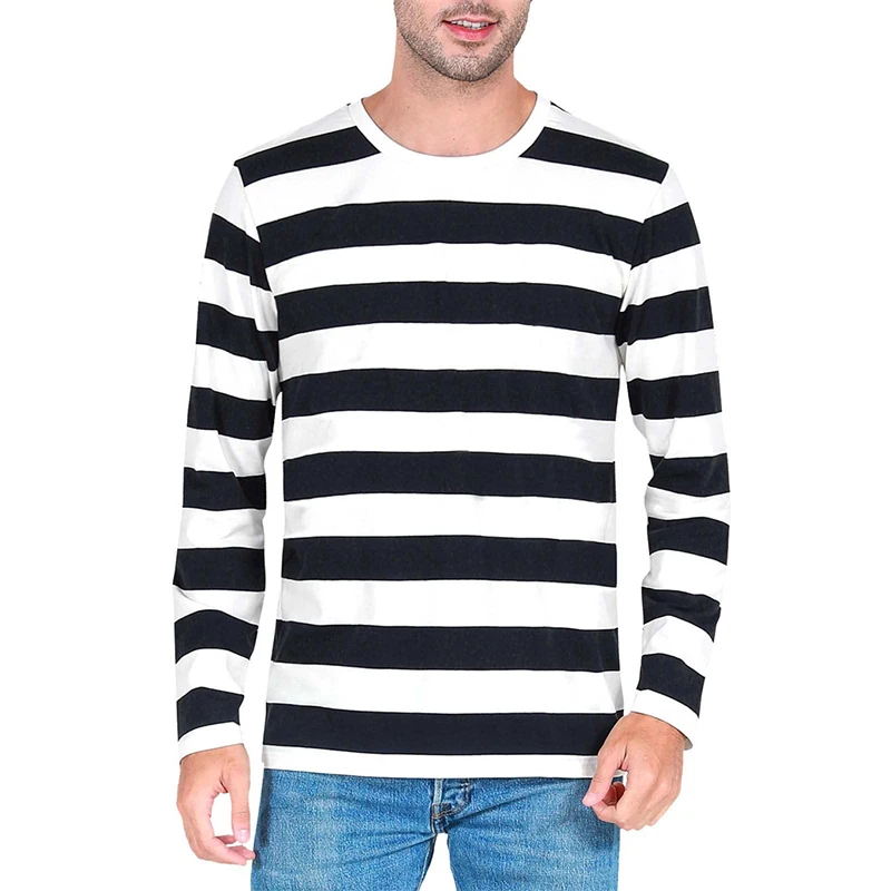 Mens Fashion Summer - Maglietta a maniche lunghe da uomo
