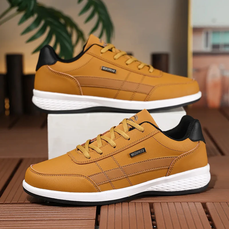 Scarpe da Uomo in Pelle PU, Sn - Mens Fashion Trainers recensione e prezzo
