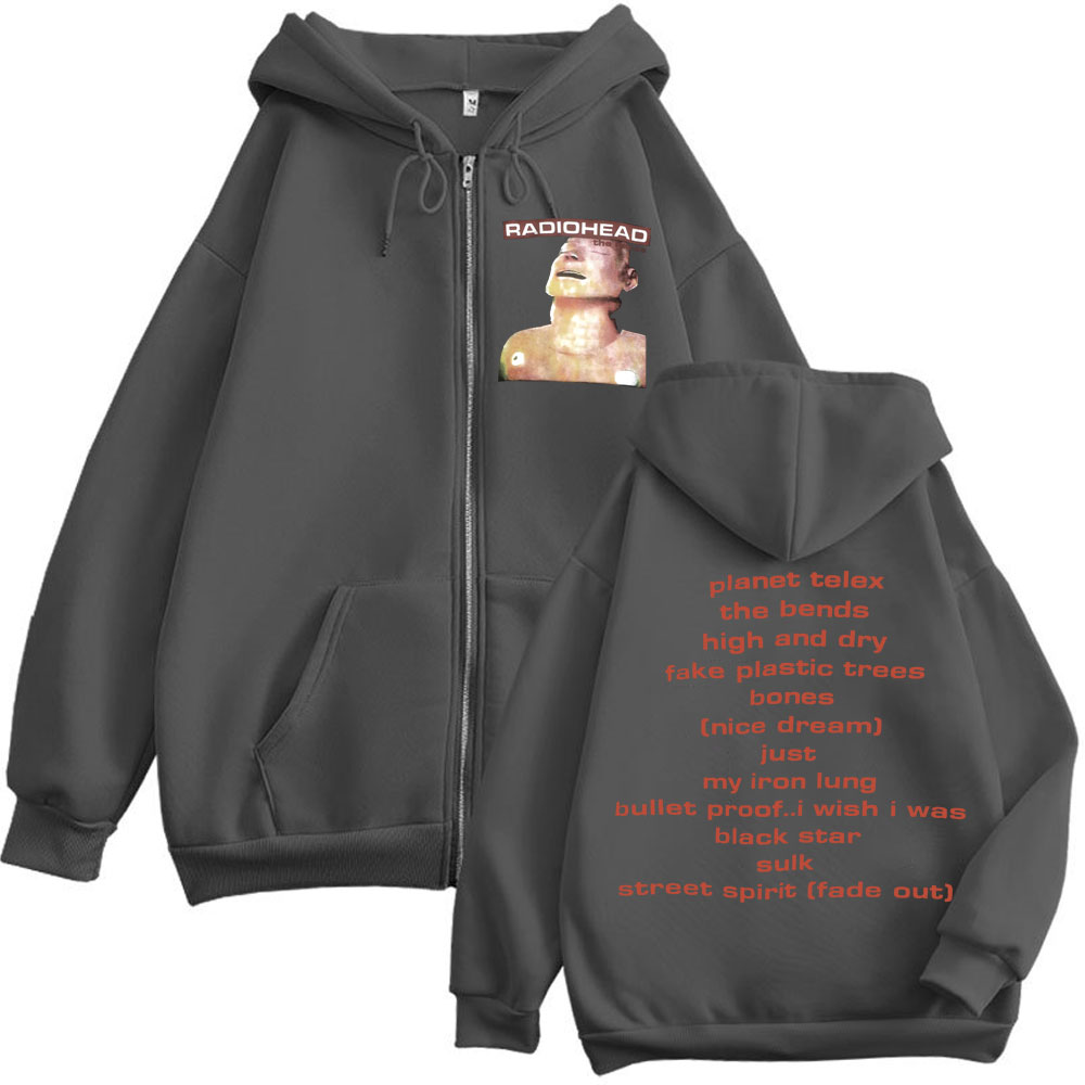Felpa con cappuccio con cernie - Mens Fashion Zip Up Hoodies recensione e prezzo