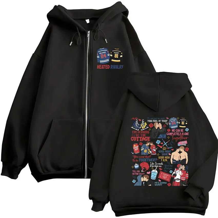 Felpa con cappuccio e zip, sta - Mens Fashion Zip Up Hoodies recensione e prezzo
